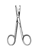 Spencer Stitch Scissors [Suture] 9cm 3+